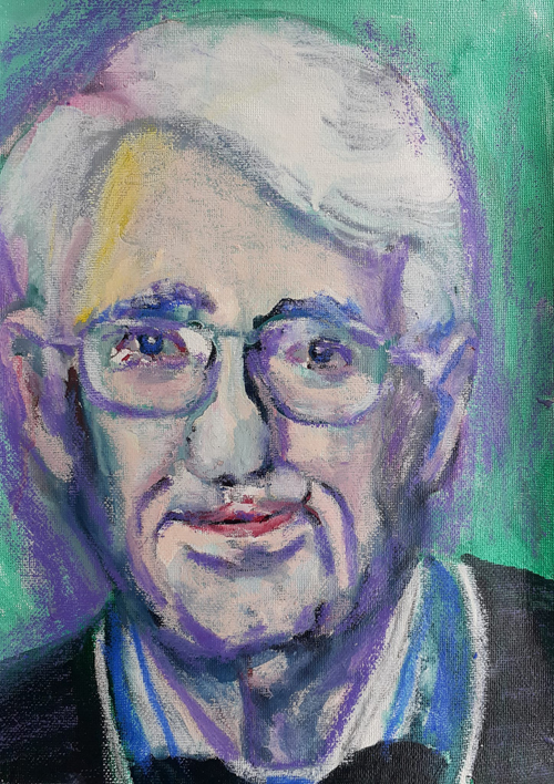 Jürgen Habermas by Gail Campbell